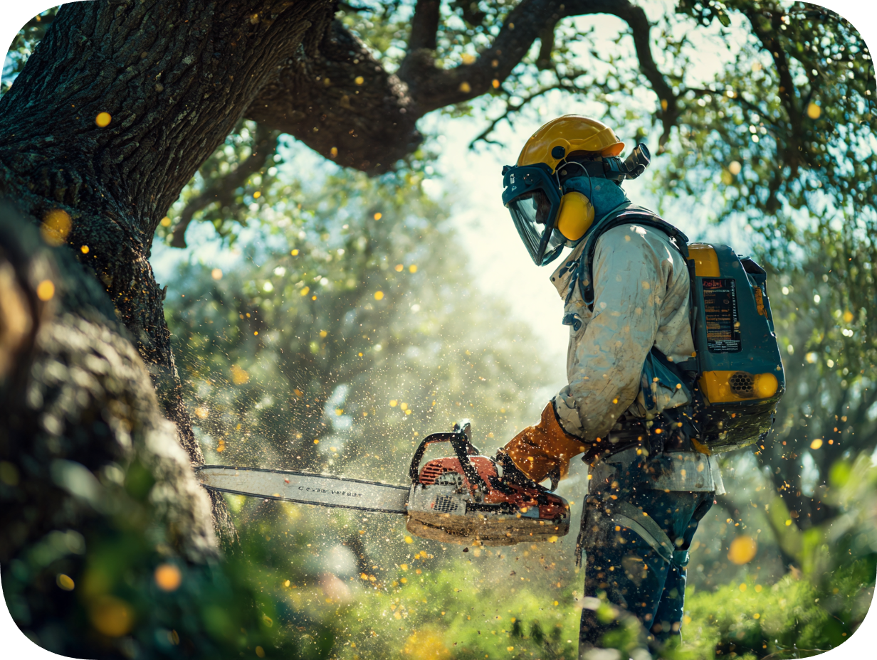 Brush and debris cleanup